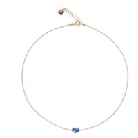 Necklace Rosso Prezioso Woman Semino d'Amore in Silver GC00405SE GLAM BLUE